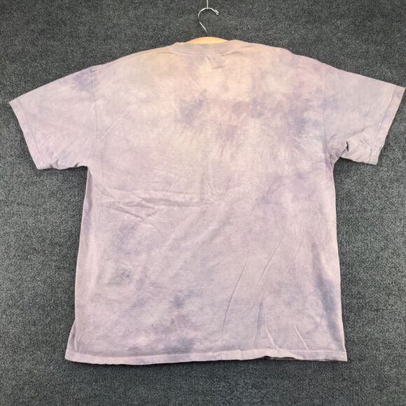 The Mountain Men's Wolves American Flag T-Shirt Multi Tie Dye XL 100% Cotton - Picture 6 of 14